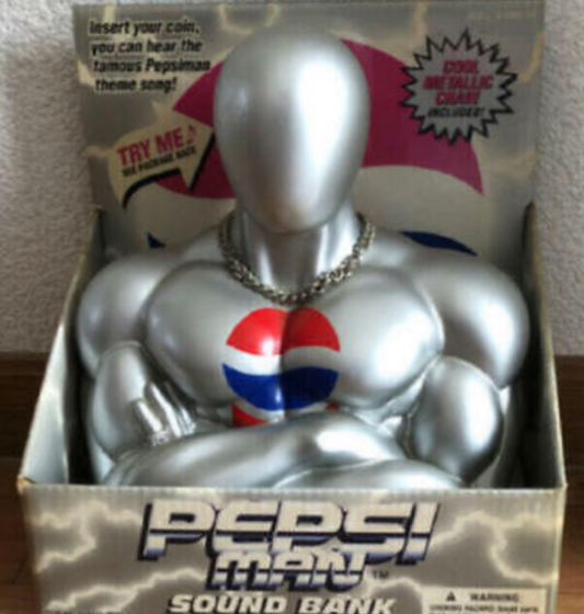 Pepsiman Bust Sound Bank Red ver Trading Figure