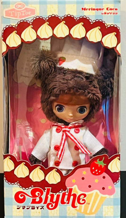 Takara Petite Blythe KPBL-10 Meringue Coco Action Doll Figure