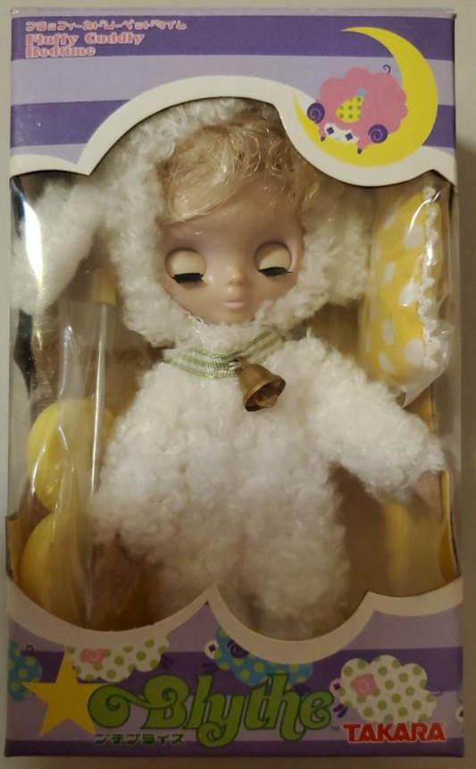 Takara Petite Blythe KPBL-06 Fluffy Cuddly Bedtime Action Doll Figure
