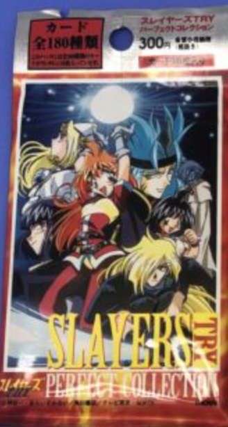 Anime Chou Bakumadouden Sureiyazu Slayers Try Perfect Collection Trading Card Bag