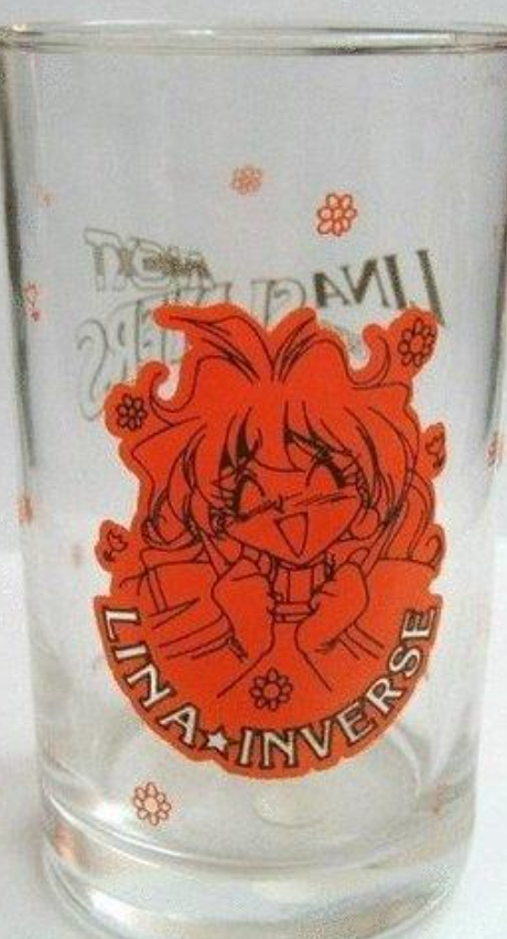 Chou Bakumadouden Sureiyazu Slayers Glass Cup Lina Inverse ver