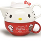 Sanrio Hello Kitty x Line Friends Taiwan Limited Porcelain 570ml Teapot & 330ml Teacup Set Hello Kitty ver