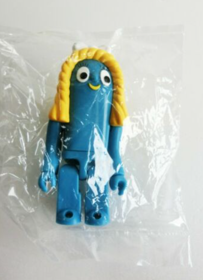 Medicom Toy Kubrick 100% Gumby Series 1 Goo Figure