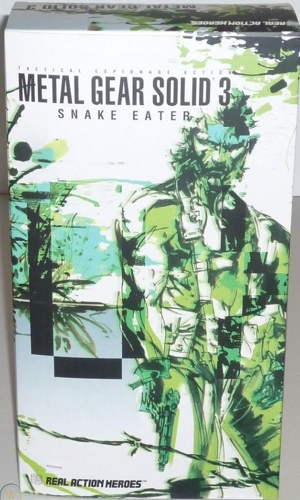 Medicom Toy 1/6 12" RAH Real Action Heroes Metal Gear Solid 3 Snake Eater Limited Edition Action Figure