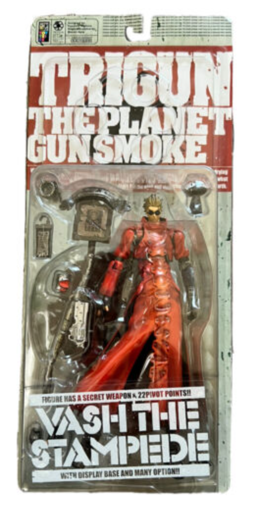 Kaiyodo Trigun The Planet Gun Smoke Vash The Stampede w/ Sunglasses Action Figure