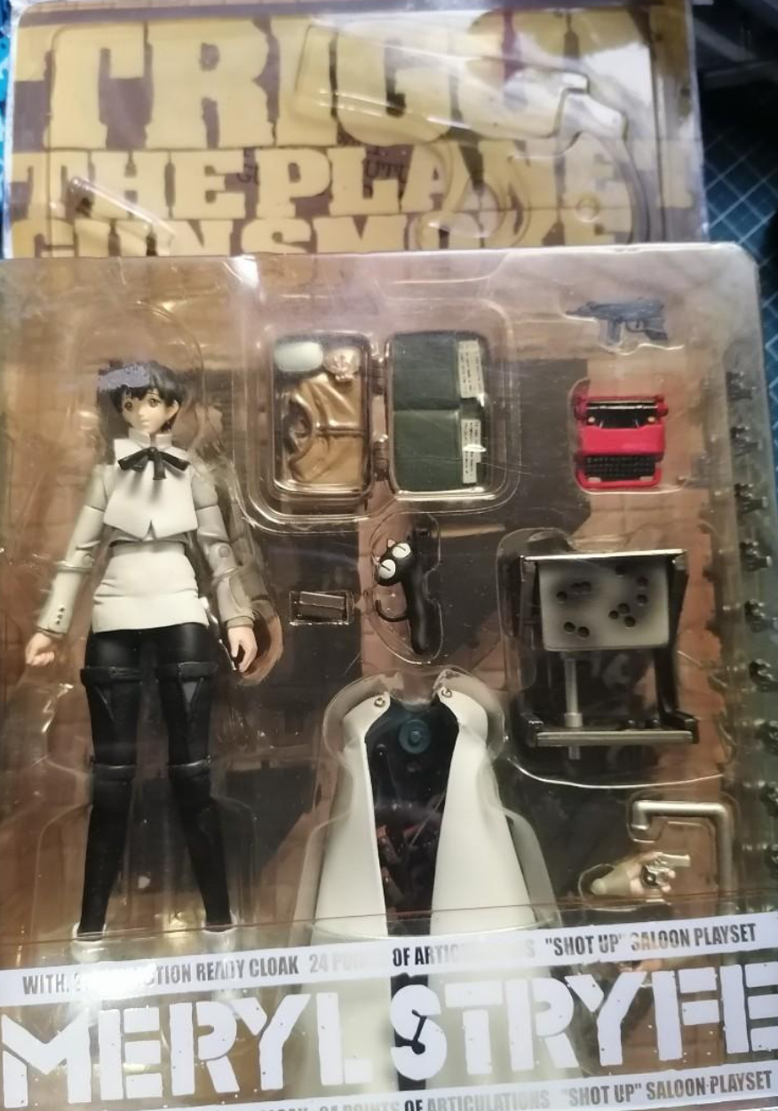 Kaiyodo Trigun The Planet Gun Smoke Meryl Stryfe Action Figure