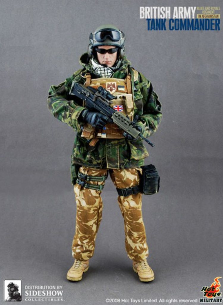 Tank Figure Hot Toys 1/6 12
