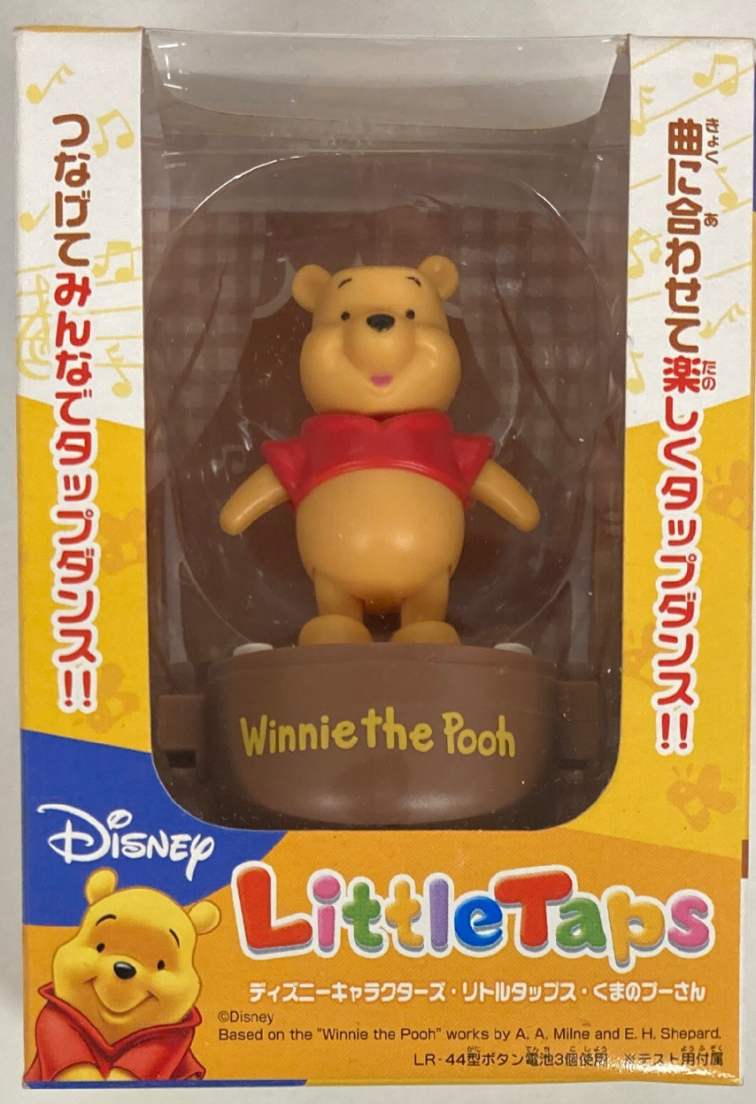 Tomy Disney Little Taps Musical Dancing Winnie The Pooh Trading Collection Figure