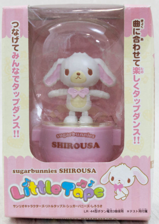 Tomy Sanrio Little Taps Musical Dancing Sugarbunnies Shirousa Trading Collection Figure