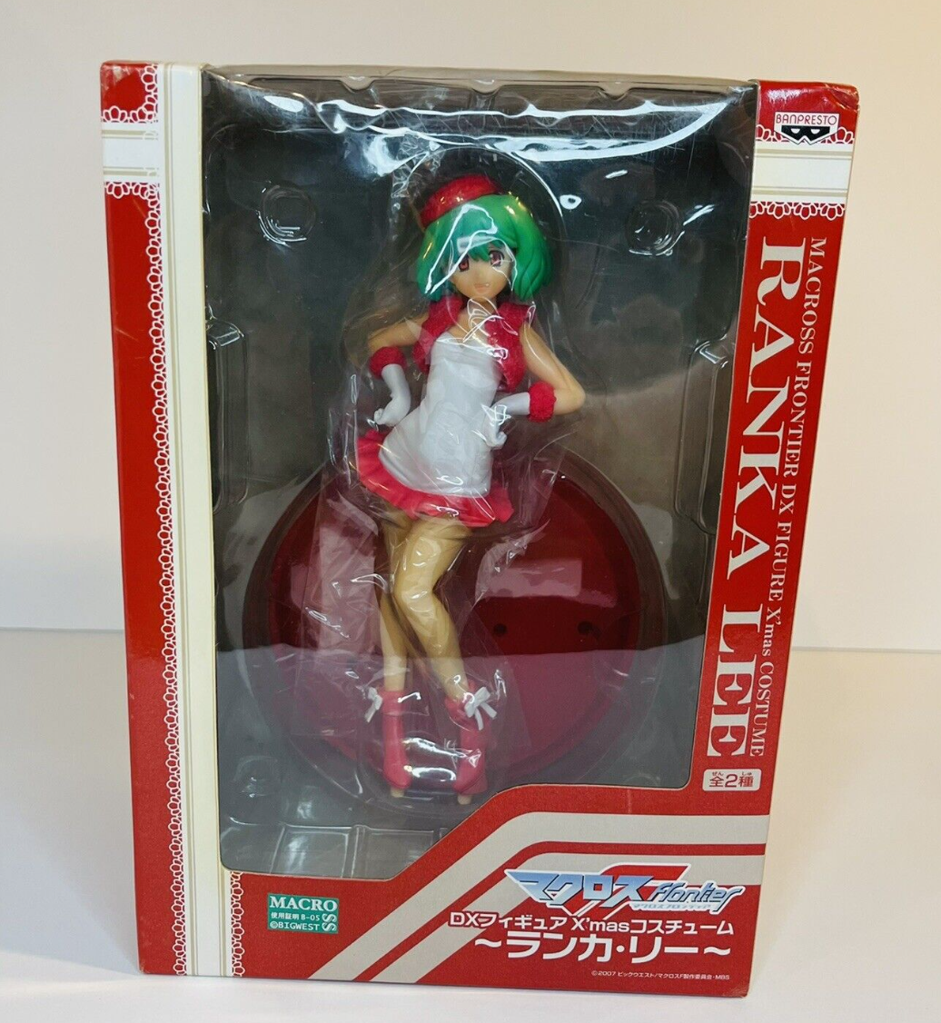 Banpresto Macross F Frontier DX X'mas Costume Ranka Lee Type B Pvc Figure