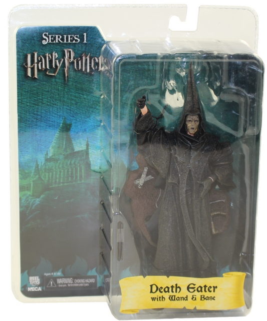 Neca Harry Potter Series 1 Death Eater with Wand & Base Trading Figure