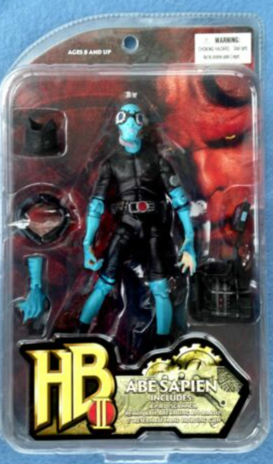 Mezco Toys Hellboy II The Golden Army Abe Sapien 7" Action Figure