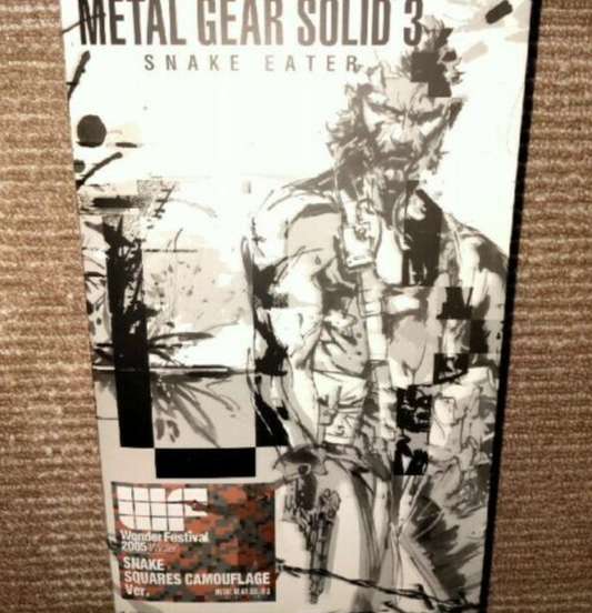 Medicom Toy 1/6 12" RAH Real Action Heroes Metal Gear Solid 3 Snake WF Wonder Festival 2005 Eater Camouflage ver Action Figure