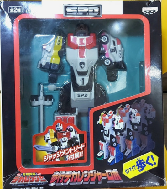 Banpresto Power Rangers Dekaranger SPD Space Patrol Delta Robo w/ Wind-Up Funtion Action Figure