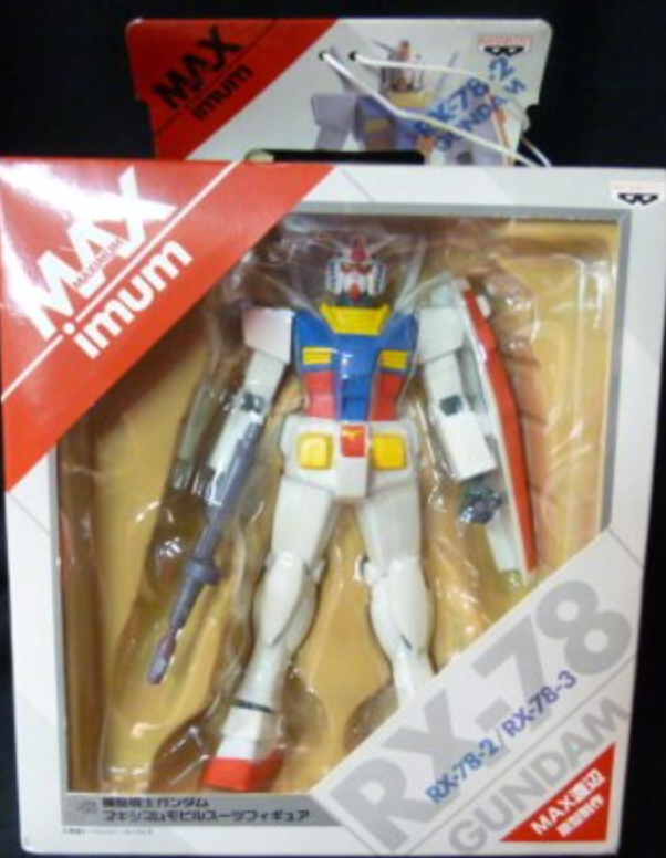 Banpresto 2005 Mobile Suit Gundam Maximum Max RX-78-2 ver Trading Figure