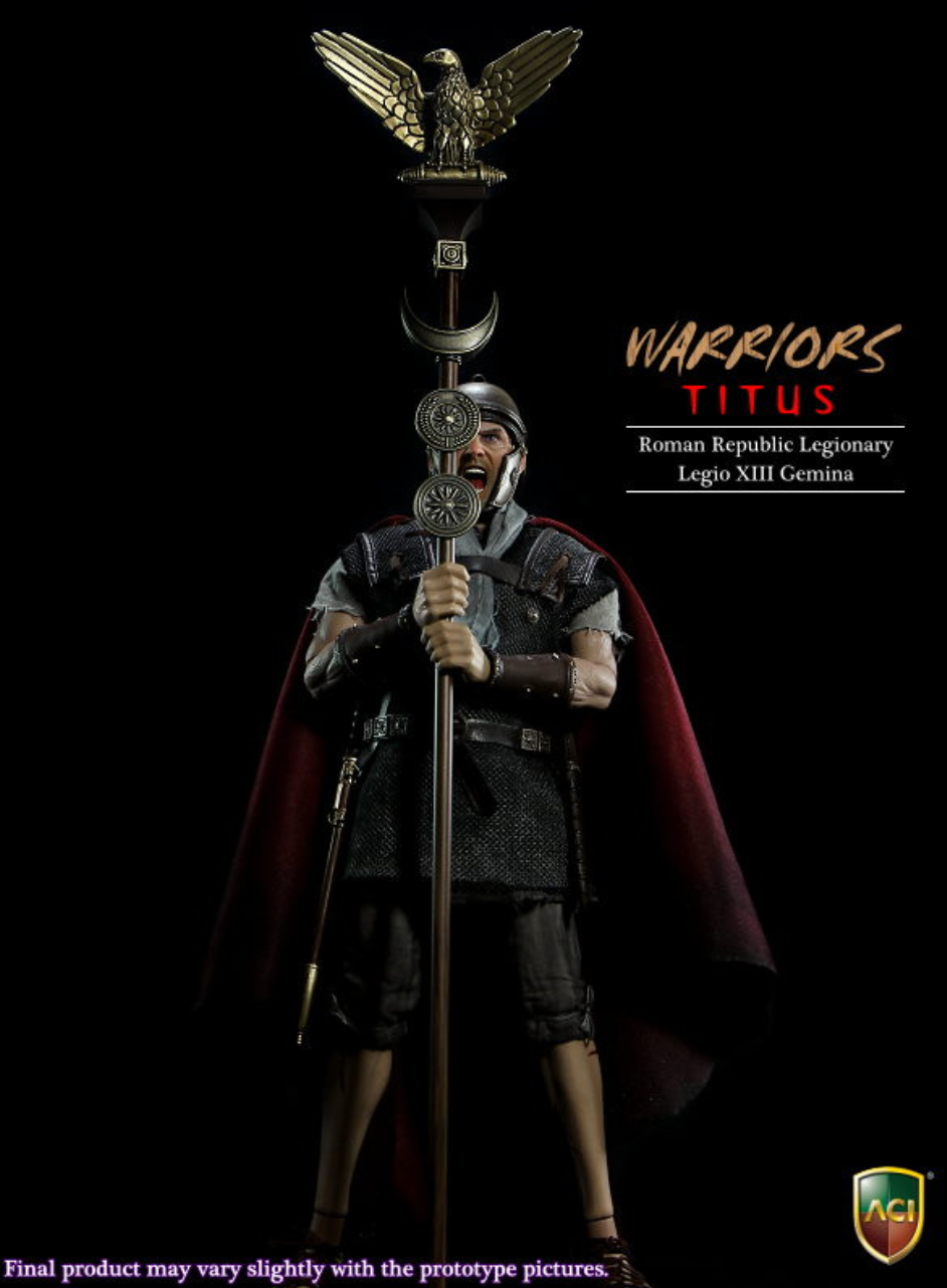 ACI Toys 1/6 12" Warriors Titus Roman Republic Legionary Legio XIII Gemina Action Figure