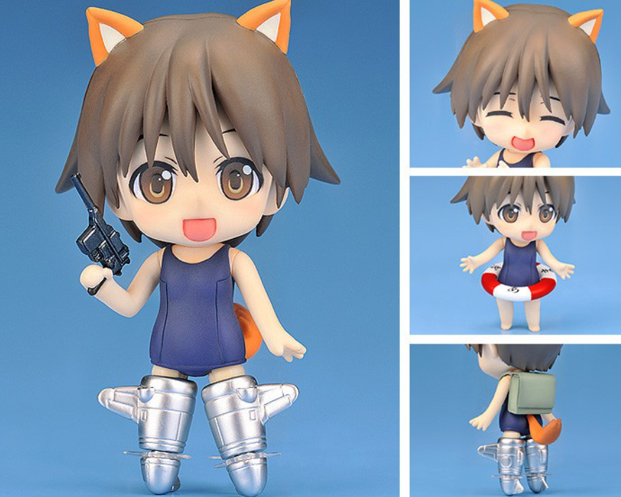 Good Smile Nendoroid #116 Strike Witches Yoshika Miyafuji Naval Marine Training Gear ver Action Figure