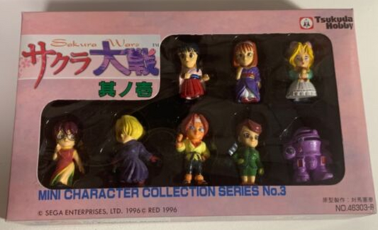 Tsukuda Hobby Sakura Wars Taisen Sakura Shinguuji Part 3 Mini Character Collection Series No 4 Trading Figure