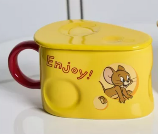 Tom & Jerry Taiwan Family Mart Limited 320ml Cheese Style Mug Cup Jerry Mouse ver
