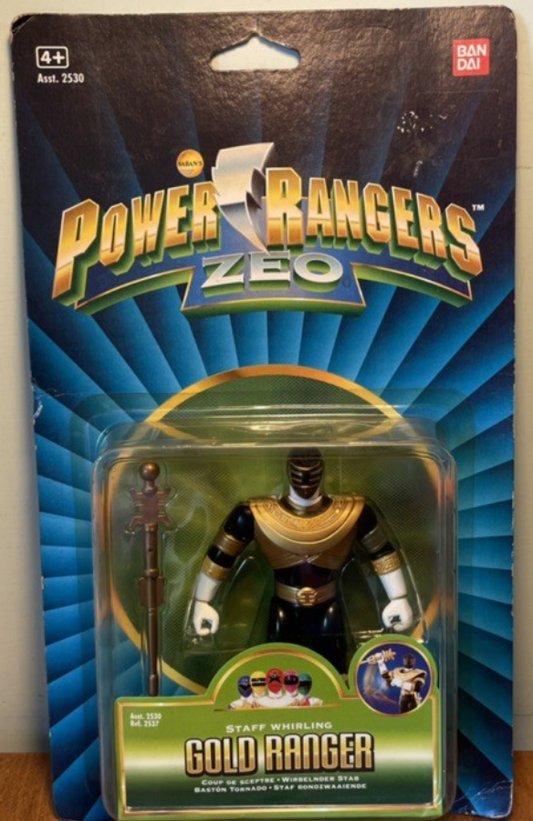 Bandai Power Rangers Zeo Ohranger Staff Whirling The Gold Ranger Action Figure