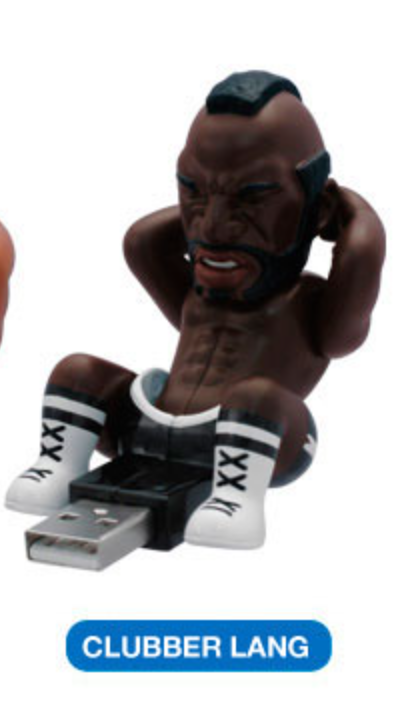 Cube Works USB PC Gadgets Crunching Rocky III Clubber Lang ver Trading Figure