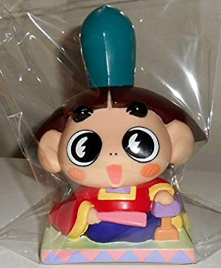 Japan Prince Mackaroo 6" Soft Vinyl Coin Bank Trading Figure