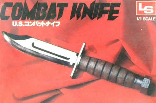 LS 1/1 Combat Knife U.S. Plastic Model Kit Figure