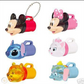 Yujin Disney Characters Gashapon Poke D Light 6 Collection Figure Set