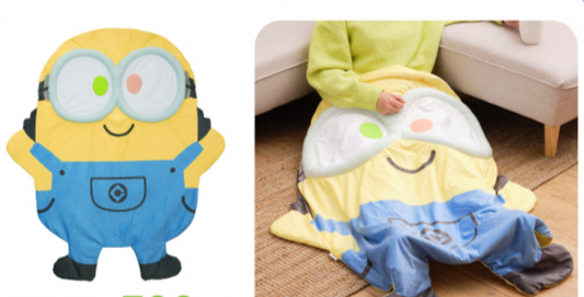 Minions Taiwan Family Mart Limited 50" Robert Style Blanket