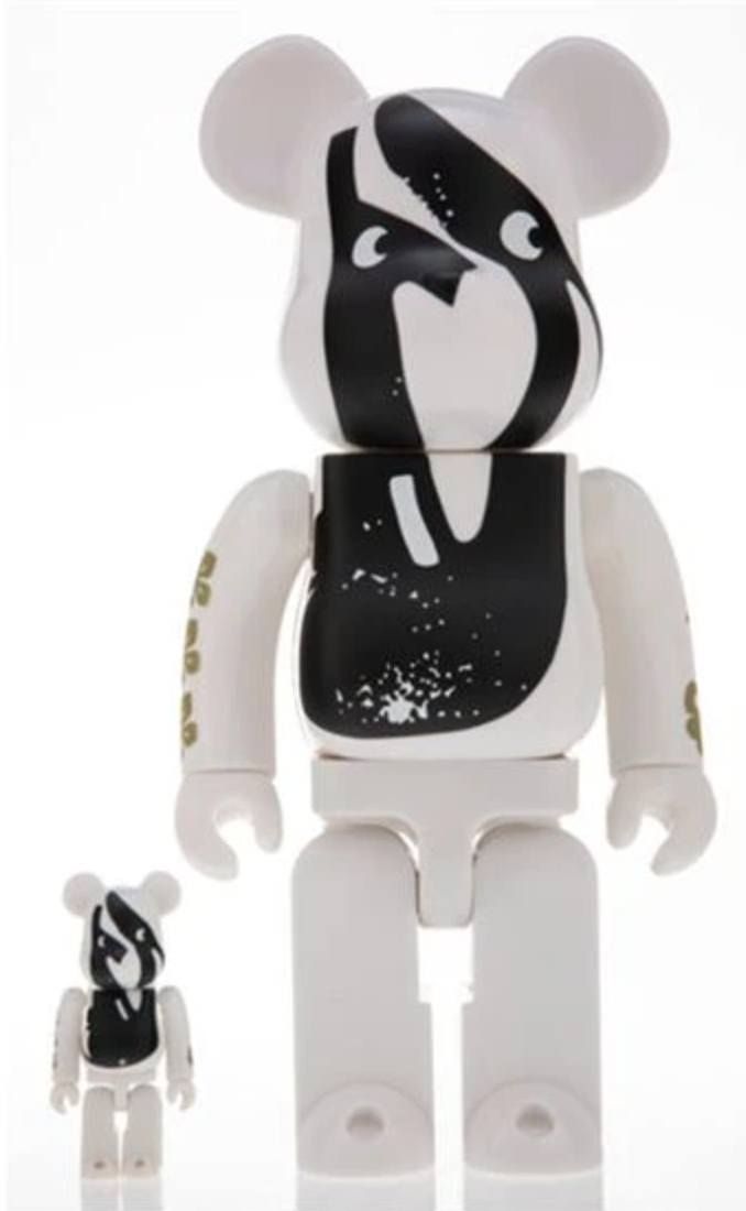 Medicom Toy 2006 Be@rbrick 400% 100% Isetan Limited Cap & Pep Kuntzel + Deygas 11" Vinyl Collection Figure Set