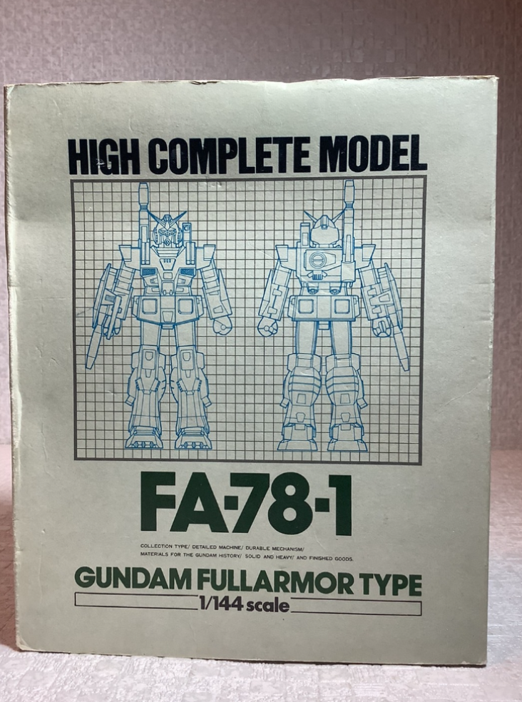 Bandai 1/144 HCM High Complete Model Gundam Fullarmor Type FA-78-1 Act ...