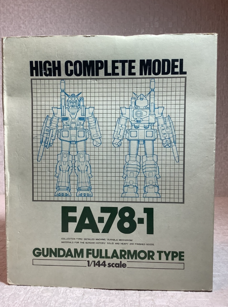 Bandai 1/144 HCM High Complete Model Gundam Fullarmor Type FA-78-1 Action Figure Used