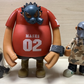 2001 Eric So Phase Masks 01 & 02 Red ver 2 7" Vinyl Figure