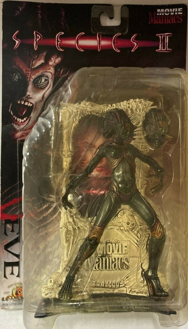 McFarlane Toys 1999 Movie Maniacs Species II Eve 6" Action Figure