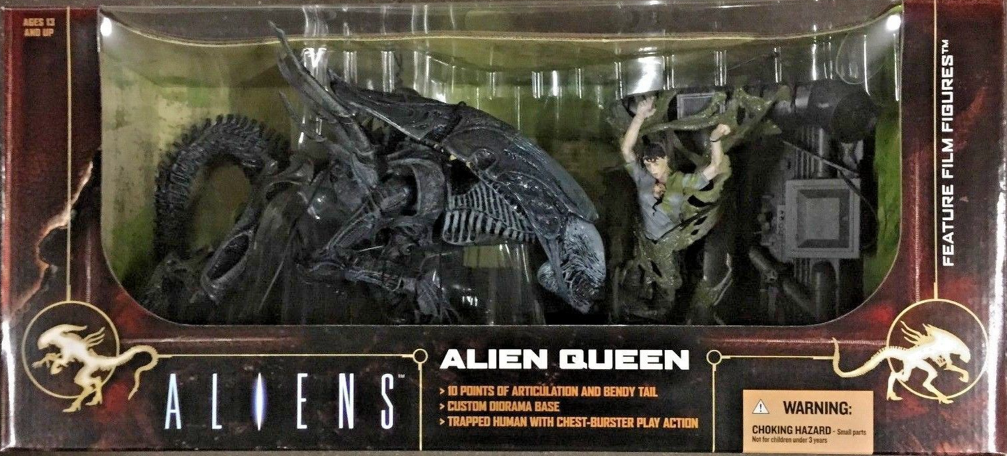 McFarlane Toys 2003 Movie Maniacs Deluxe Aliens Alien Queen Action Figure