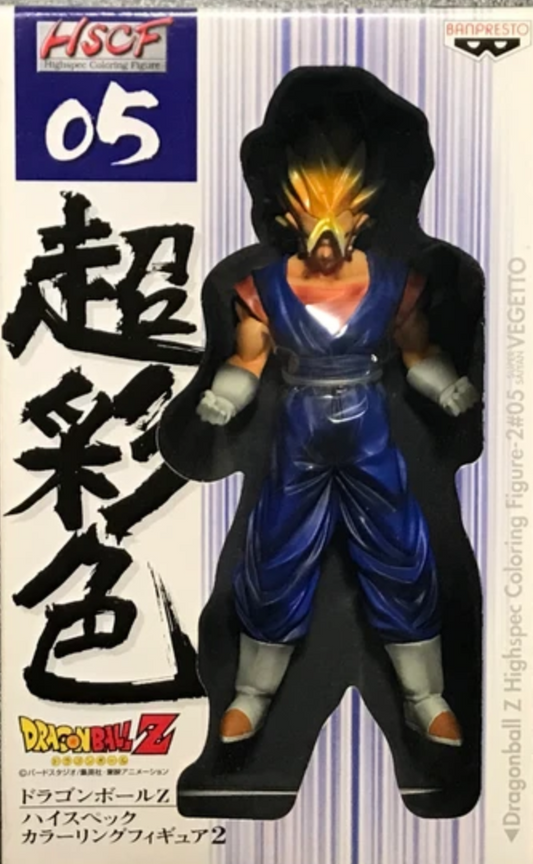 Banpresto Dragon Ball Z HSCF High Spec Coloring Part 2 05 Super Saiyan Vegetto Trading Figure