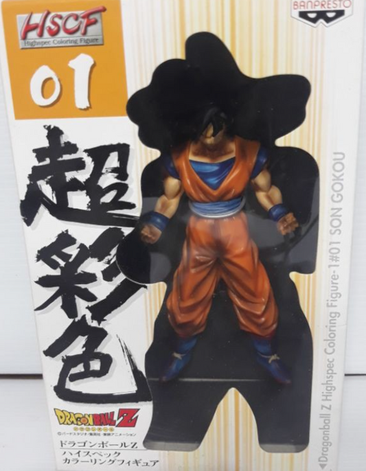 Banpresto Dragon Ball Z HSCF High Spec Coloring Part 1 01 Son Goku Trading Figure
