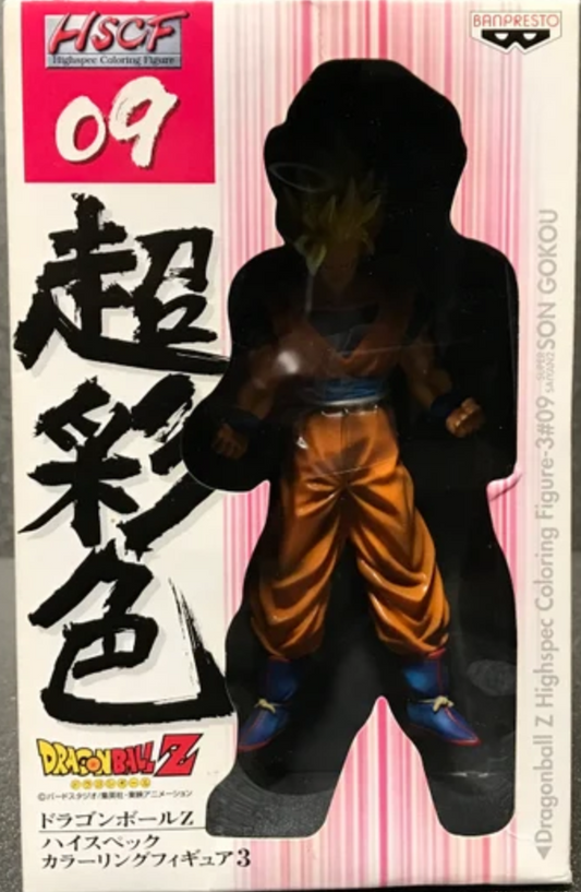 Banpresto Dragon Ball Z HSCF High Spec Coloring Part 3 09 Super Saiyan Son Goku Trading Figure