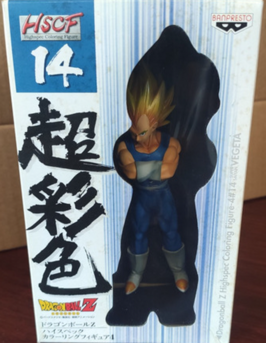 Banpresto Dragon Ball Z HSCF High Spec Coloring Part 4 14 Super Saiyan Vegeta Trading Figure