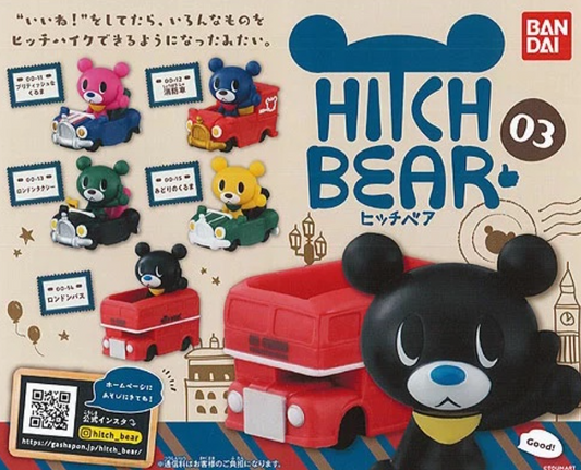 Bandai Gashapon Hitch Bear Vol 03 5 Collection Figure Set