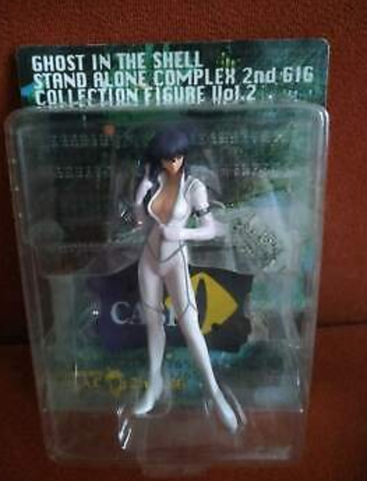 Sega Ghost In The Shell Stand Alone Complex 2nd GIG Collection Vol 2 Motoko Kusanagi White ver Trading Figure