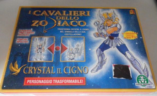 Bandai Saint Seiya Myth Gold Cygnus Hyoga Cigno Europe Vintage Ver Plastic Action Figure - Lavits Figure
