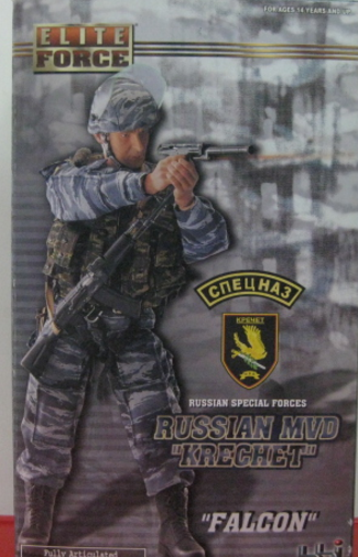 BBi 12" 1/6 Collectible Items Elite Force Russian MVD Krechet Falcon Action Figure - Lavits Figure
 - 1