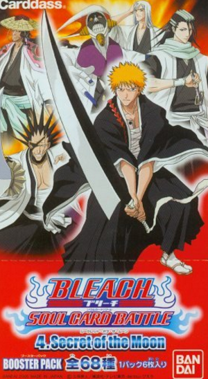 Bandai Bleach Carddass Soul Card Battle Game Booster Pack Part 4 Secret Of The Moon Sealed Box - Lavits Figure
