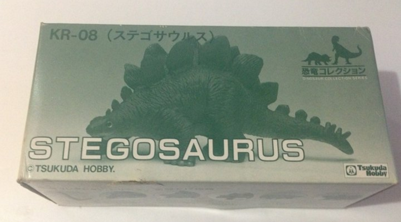 Tsukuda Hobby Japan 1991 Dinosaur KR-08 Stegosaurus 6" Soft Vinyl Figure - Lavits Figure
 - 1