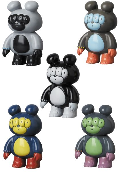 Medicom Toy 2015 Prestage Bridge Ship House VAG Vinyl Artist Gacha Gashapon Matthew 5 2.5" Figure Set - Lavits Figure