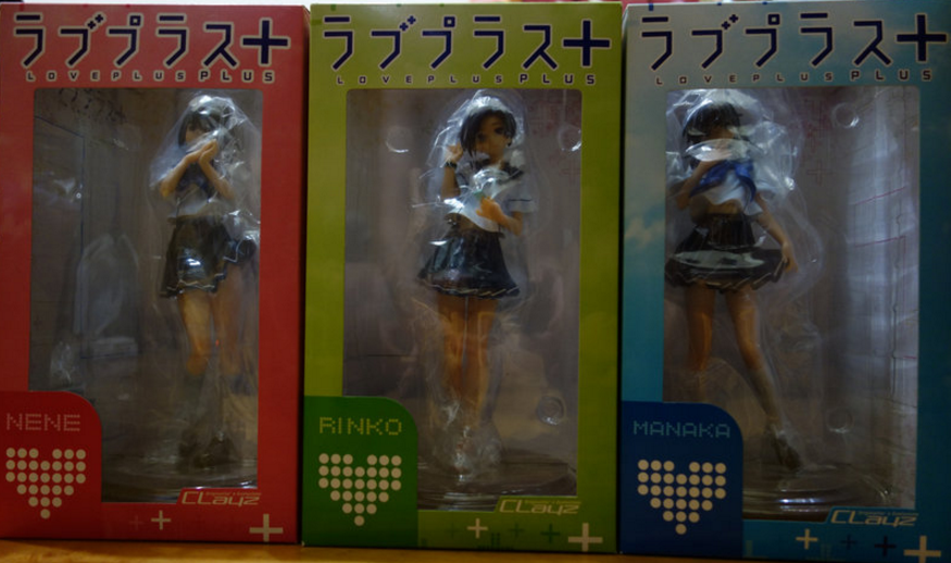 Clayz 1/6 Love Plus Plus Nene Rinko Manaka 3 Pvc Collection Figure Set - Lavits Figure
