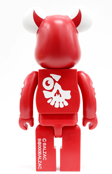 Medicom Toy 2003 Be@rbrick 400% Balzac Atom Rage Vampire Red Ver