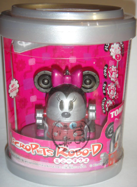 Tomy Micropets My Little Pet Electronic Interactive Toy Robo-D Minnie Mouse Trading Figure - Lavits Figure
