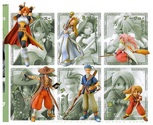 Kotobukiya One Coin Tales of Phantasia TOP 6+1 Secret 7 Trading Collection Figure Set - Lavits Figure
 - 1